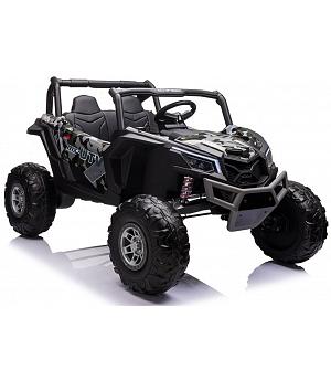Coche a batería Buggy XMX UTV-MX 24V - 4 x Motores 60w, Ruedas de goma, Bluetooth, color militar - LE7775